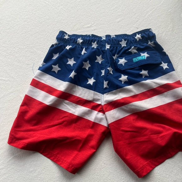 America Flag boys swim trunks - Picture 3 of 3